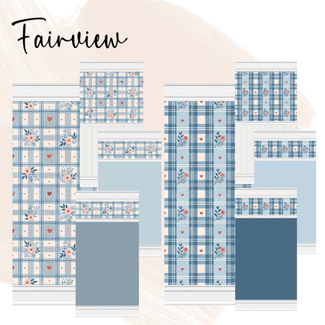 Скриншот мода Обои The Fairview Wall Set
